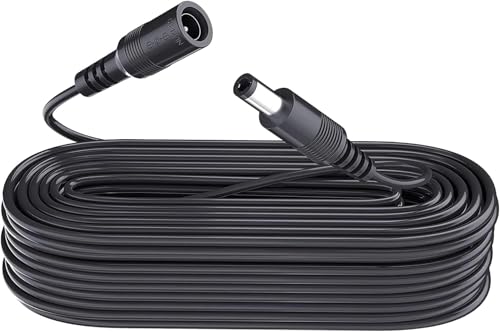 Amazon | 10M 電源延長ケーブル、DC 12V電源アダプター延長コード2.1mm