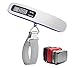 INOSARO Bilancia Bagagli Digitale Bilancia Digitale Pesa Bagagli Valigie Compatta e Portatile 110 lb/ 50 kg di Capacità con display a LED per Viaggi e Uso Domestico