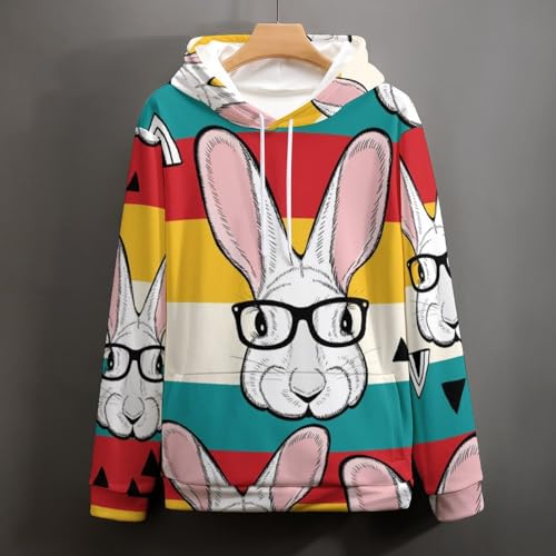 Sweat à capuche UMENG anti-courants d'air, le sweatshirt pull doux taille S
