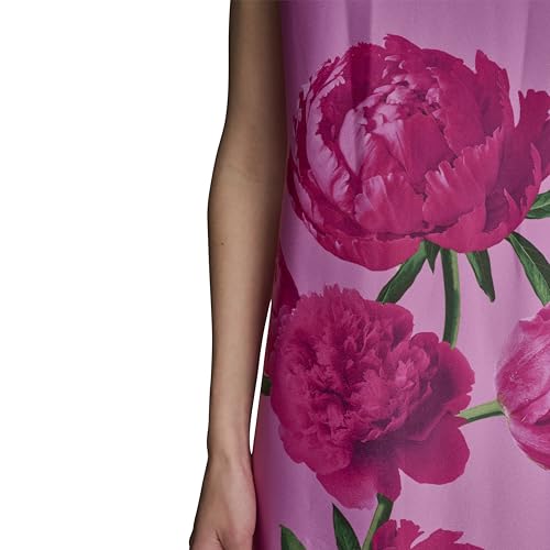 Image of Karl Lagerfeld Women's Sleeveless Halter Neck Satin A-line Maxi Dress