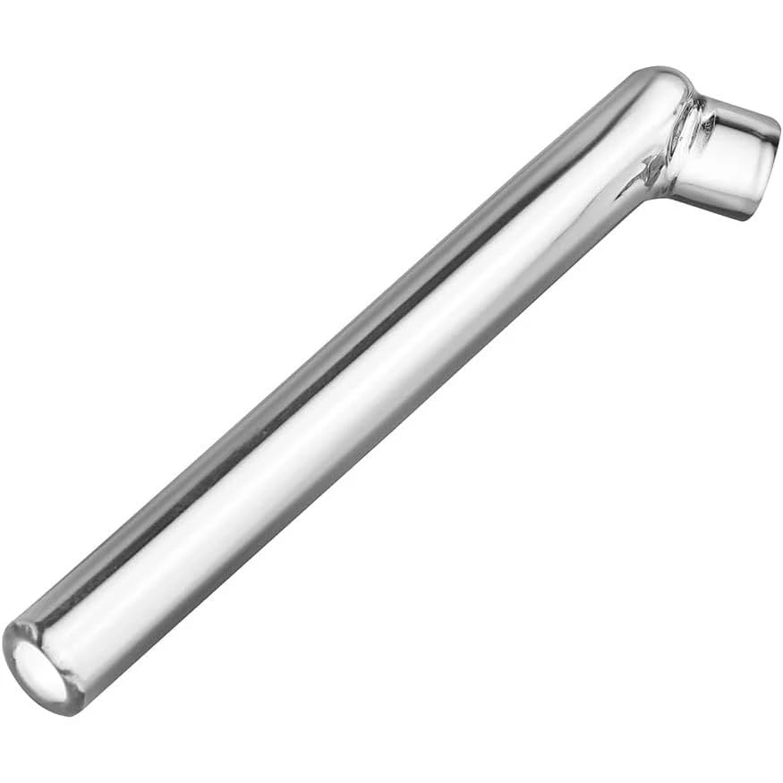 Langes Glasrohr-Mundstück Kompatibel mit Venty Cooling Unit – Inklusive 2 Silikon-Dichtungen, 1 Packung