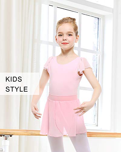 Stelle Ballet Skirts for Girls Toddler Dance Skirt Chiffon Kids Ballet Wrap Skirts3