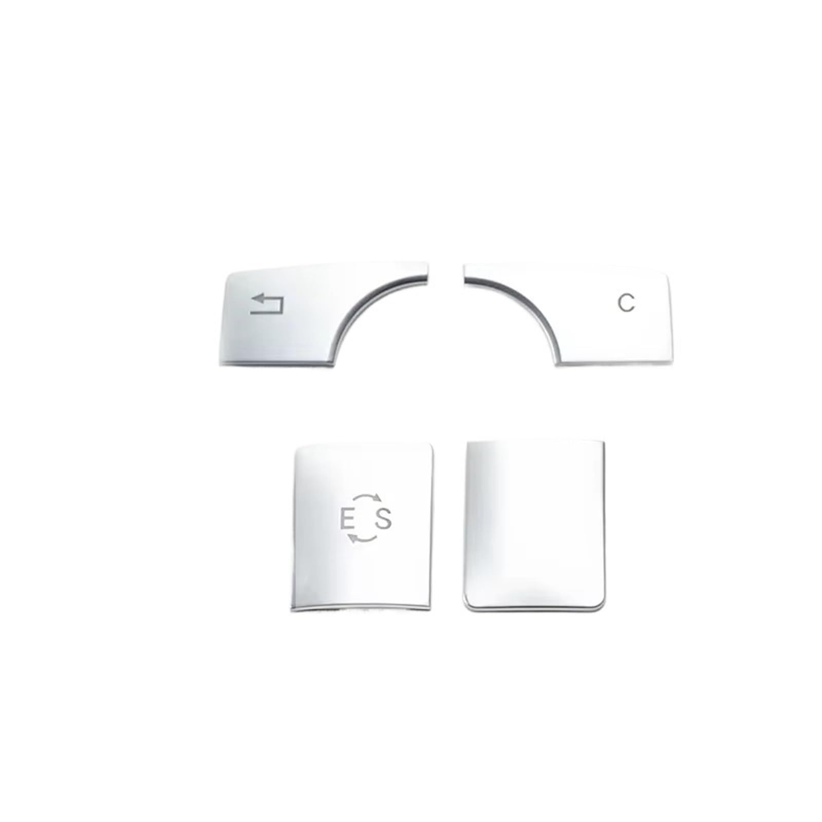 Cache-Boutons multimédia Mercedes E W212 pour un intérieur net - 8