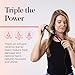 REVLON Perfect Match Hot Styler - Heated Brush to Style and Extend Blowouts, Hot Brush for Curls, Body, and Volume, Reduces Frizz and Boosts Shine