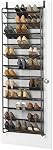 Whitmor 36 Paire rack-Gunmetal Gray Shoe Organisateur de chaussures