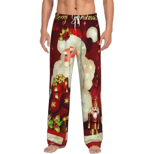 Pantalon pyjama Père Noël pour homme idéal pour les matins de Noël cocooning
