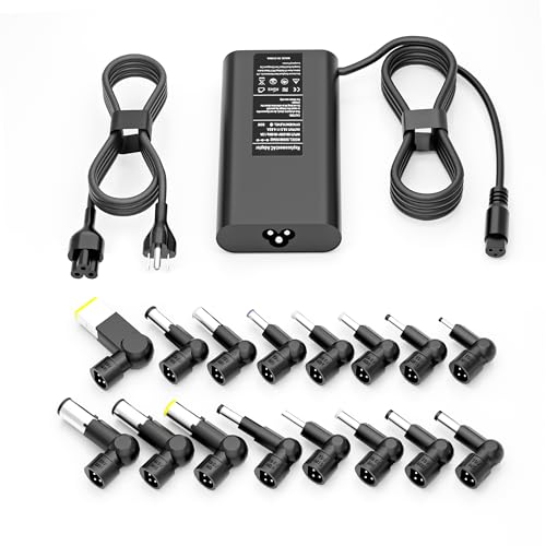 Image of SZGUDULO 90W Universal Slim Adapter Laptop Charger for Dell HP Acer 16 Tips