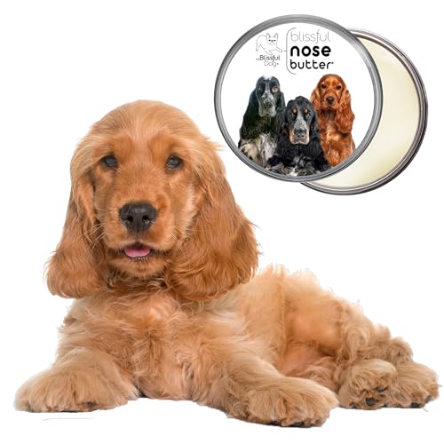 Image of The Blissful Dog English Cocker Spaniel Unscented Nose Butter - Dog Nose Butter, 8-Ounce