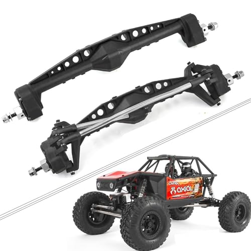 Dantenron 1/10 RC Front and Rear Currie F9 Portal Axle Assemble Compatible with 1:10 Scale RC Crawler Car Axial Capra UTB10 1.9 UTB Upgrade Parts