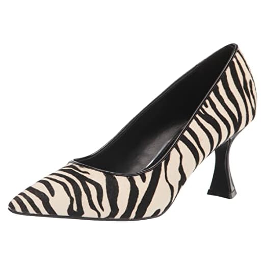 NINE WEST Women's Workin Pump, Zebra, 5