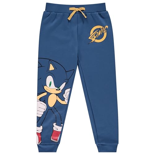 Image of Sonic The Hedgehog Boys Graphic Hoodie and Jogger Pants 2-Piece Outfit Set- Sizes 4-20