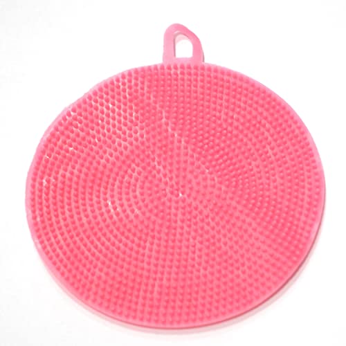 Esponja Silicona Multiusos. Limpia vitroceramica. Limpia brochas Maquillaje. Antibacterias. Limpieza de Frutas y Verduras. Limpieza de cristaleria