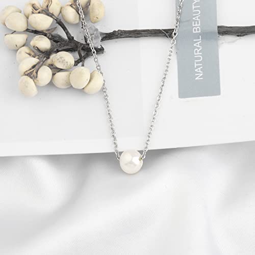 UJIMS Twin Sister Gift: Pearl Pendant Necklace for Sister Birthday or Wedding4