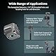 SMALLRIG Universal Quick Release Mount Plate Kit HawkLock H21, zweidirektionale QR-Slide NATO-Schiene mit Anti-Ablenkungs 1/4-20 Schraube, Tragkraft bis zu 5kg für Kameras, Action-Kameras - 4491