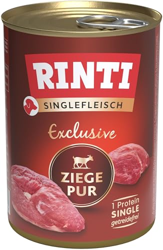 RINTI Singlefleisch Exclusive Ziege Pur 12 x 400 g