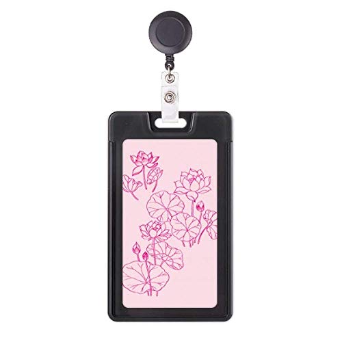 Porte-badge rétractable lotus remède contre les oublis de cartes aux barrières d'accès
