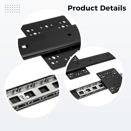 Juego de herrajes para puerta de 2 bolsillos de 19.7 pulgadas, deslizamiento oculto giratorio para puerta, riel plegable insertado para gabinete, rieles de puerta corredera para gabinete de TV miniatura 2