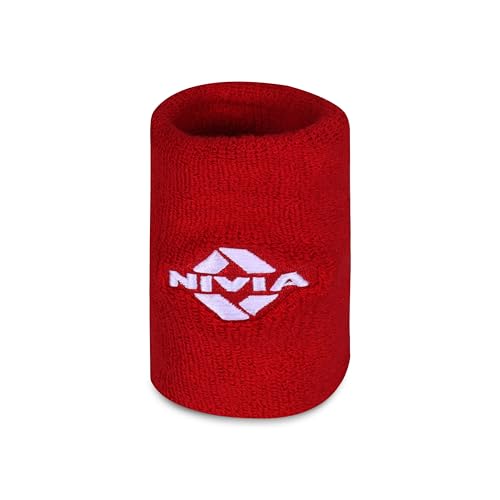 Nivia Sweatband for Men & Women, Wristbands for Tennis, Basketbal...