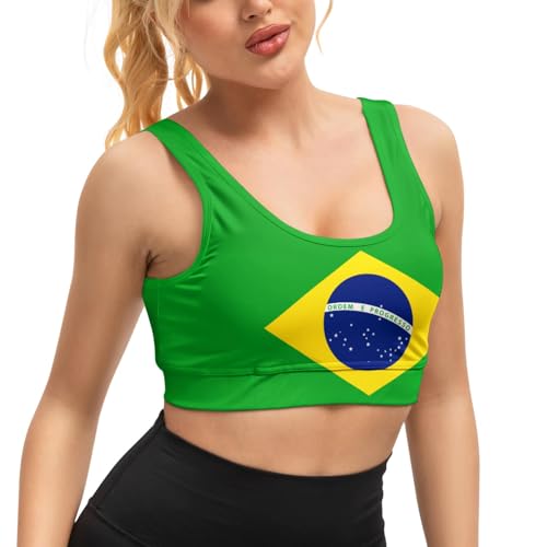 Image of Yoga top Women's Cheerleading Uniform Gym Outfit Running Crop Tops Yoga Shirts Casual Tank Top