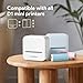 Cooljun Thermal Sticker Paper for D1 Mini Pocket Printer, 3 Rolls Regular Self-Adhesive Thermal Paper Compatible with All 57mm Pocket Thermal Printer (Pink Blue Yellow)