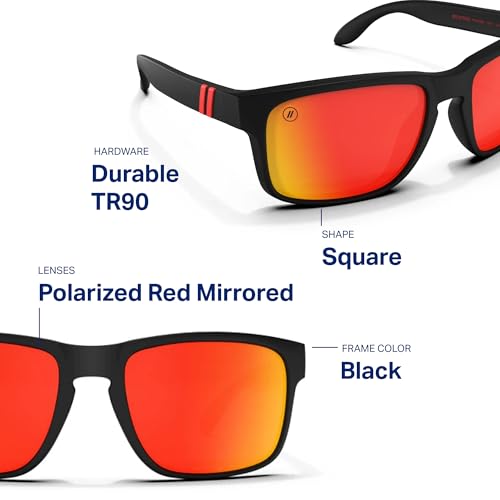 Image of Blenders Eyewear Canyon - Polarized Sunglasses - Active Style, Durable Frame - 100% UV Protection - For Men & Women