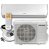 Pioneer diamante series ductless mini split air conditioner inverter heat pump full set with 16 ft kit  urban country home decor