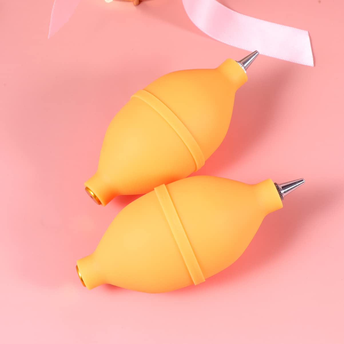 2pcs Bulb Light Bulb Squeeze Bulb Dust Cleaner Blower Camera Lens Blower Cleaner Camera Lens Cleaner Silicone Air Blower Camera Cleaning Bulb Dust Blower Yellow MOLUCKFU