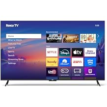 Roku Smart TV 65-Inch Select Series 4K HDR RokuTV with Roku Enhanced Voice Remote, Brilliant 4K Picture, Automatic Brightness, Seamless Streaming Live Local News, Sports, Family Entertainment