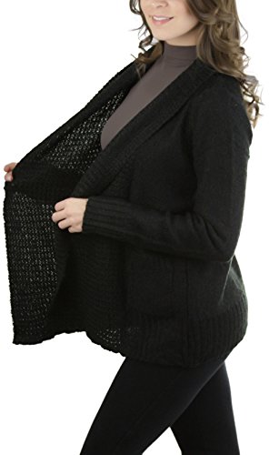 Image of ToBeInStyle Women's Warm Heavy Knit Long Sleeve Cardigans
