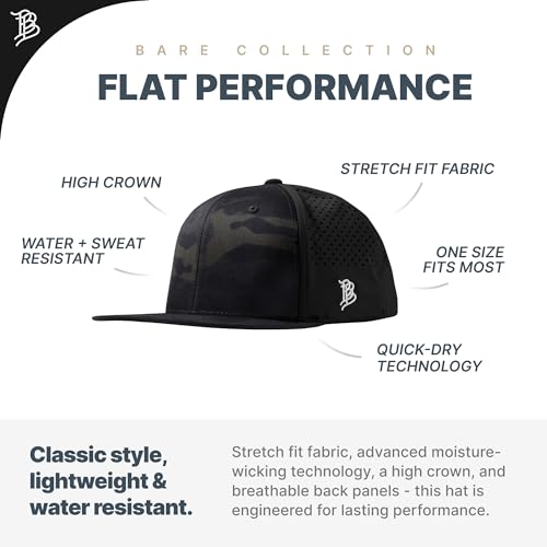 Gorra deportiva para hombre con banda Flexfit y repelente al agua miniatura 3