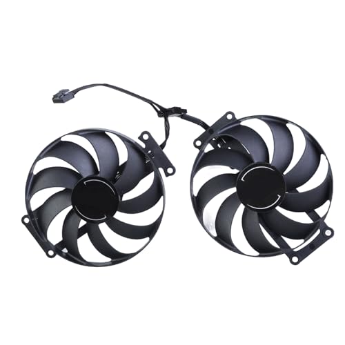 Yjcnelcr 90mm 6Pin CF9010U12D DC12V 0.45A GPU Fan for RX6600 6600XT 6700XT Graphics Card Cooling