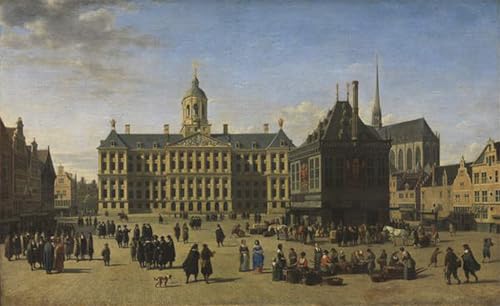 Pintura al óleo clásica de Gerrit Berckheyde en lámina artística decorativa