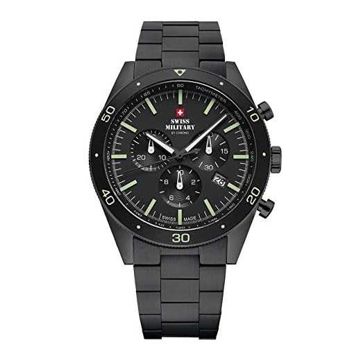 Swiss Military SM34079.03 kronograf 43 mm 10ATM