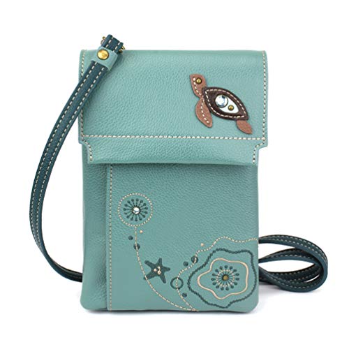 Image of CHALA RFID Criss Crossbody Cell Phone Purse - Women Faux Leather Xbody Handbag with Adjustable Strap | RFID