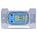 Digital Turbine Water Flow Meter, LCD Digital Display Electronic Digital Fuel Liquid Water Gas Oil Flowmeter 2in 2.3Vâ€‘3.3V LLWâ€‘50