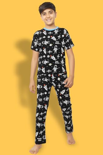 Image of Ninos Dreams Boys Cotton Coord Set /Boys Night Suit /Boys Loungewear /Boys Night Dress