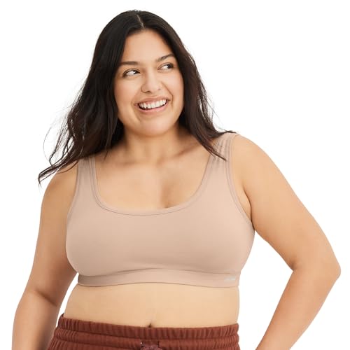 Brassière coton bio extensible Jockey femme XL pour le yoga et détente