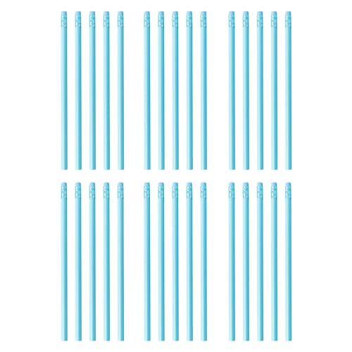 30 lápices triangulares para dibujar, escribir, lápices de color macaron para estudiantes, actividades de aula, dibujo y escritura con borrador triangular para la escuela