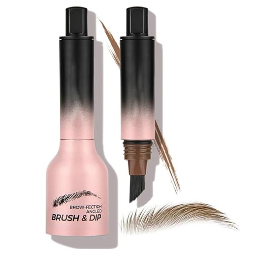 SDFWGG Lápiz Cejas Efecto Pelo Lapiz Cejas Microblading Impermeable y de Larga Duración Eyebrow Pencil 3D para un Look Natural (Taupe)