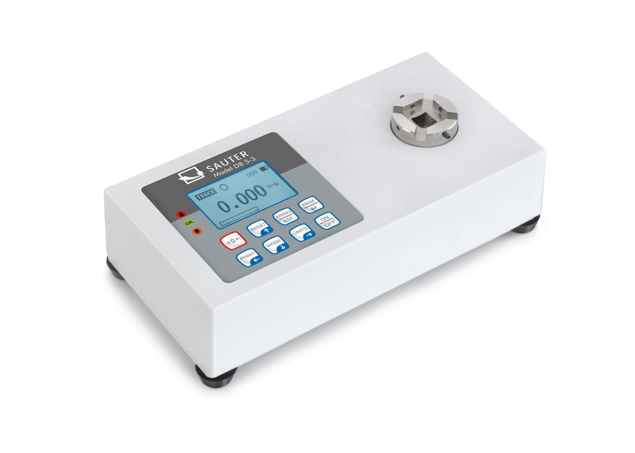 KERN DB 10-3 Digital Torque Meter Comfortable Torque Testing of Tools, 10 Nm Measuring Range