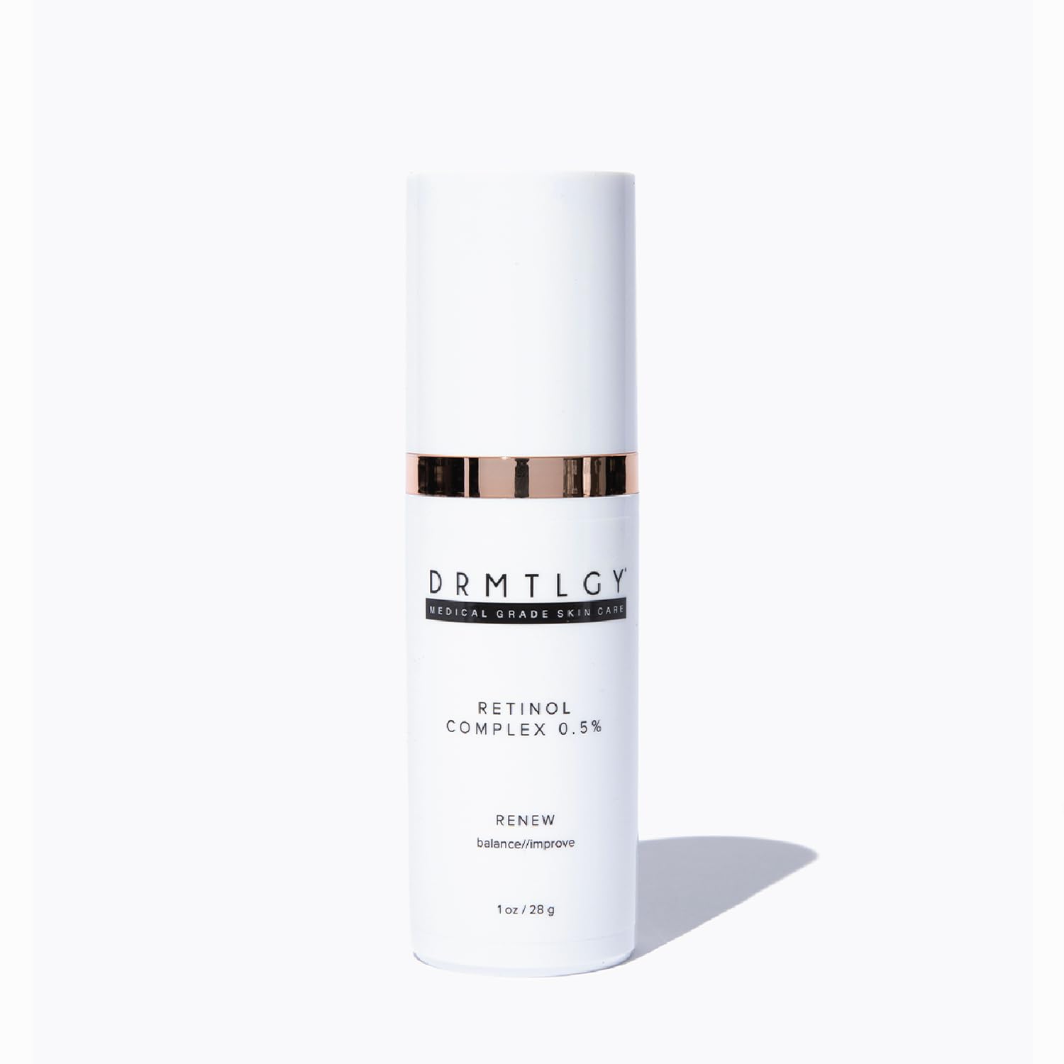 DRMTLGY 0.5% Retinol Serum for Face - Anti Wrinkle with Vitamin C and Vitamin E - Retin A Anti Aging Serum - Made in the USA 0.5% Resurfacing