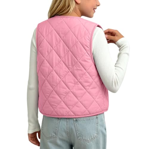RKSTN Kids Fleece Lined Sleeveless Coats Cute Fall Vest Coat - image 6
