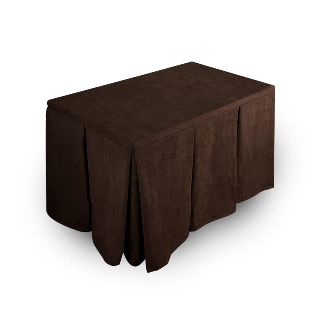 Falda o Ropa de Camilla, Enaguillas de 120x70x72, se Hacen a Medida. Tejido Anti Manchas, Mantiene el Calor. Enaguas 140x80 x (72 cm Altura), Color 21
