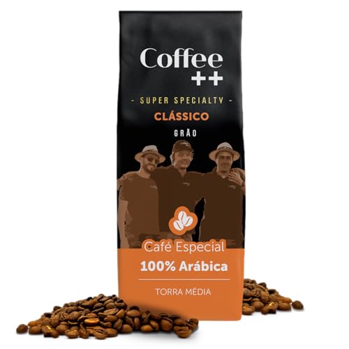 Coffee Mais │Café Super Especial em Grãos - CLÁSSICO │100% Arábica │ Torra Média │250g …