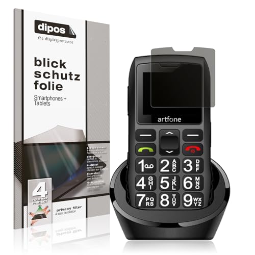 artfone C1+ protection écran film de confidentialité dipos privacy