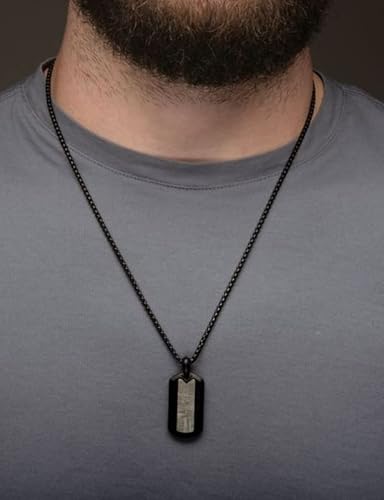 Stylish Unisex Black Necklace For Women Men 2.5Mm Box Chain, 925 Sterling Silver Clasp Box Chain Black Chain For Men16/18/20/22/24/26/28/30 Inches(20) #TOP5