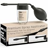 Spray Applicator by Hair Illusion, (Not a full bottle) Inc. 3 gram trial of black fibers & FREE Hairline Optimizer.