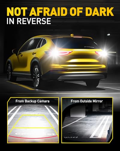 image for AUXITO 2024 Newest 912 921 LED Bulb Reverse Light 4000 Lumens, CANBUS 