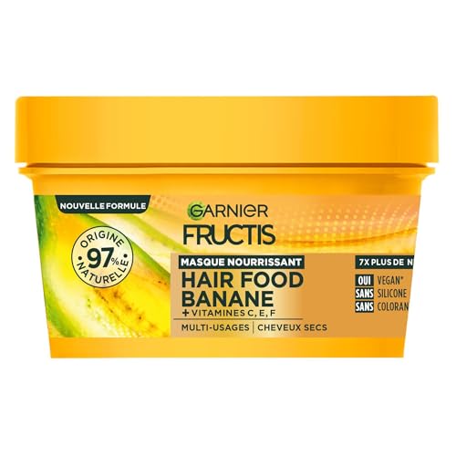 Masque Nourrissant Cheveux Secs Hair Food Banane Fructis Le Pot 320ml - vue 2