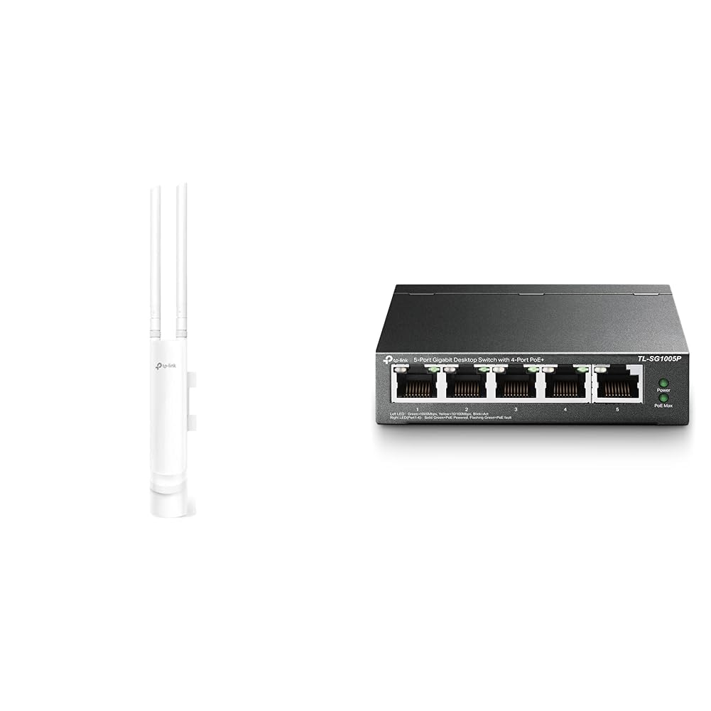 TP-Link EAP225 Outdoor AC1200 Gigabit WLAN Access Point Für Garten